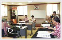 문화사랑방 내부