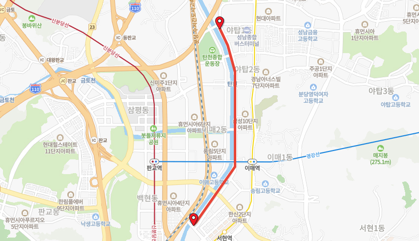 1길(양현로) 찾아오시는길